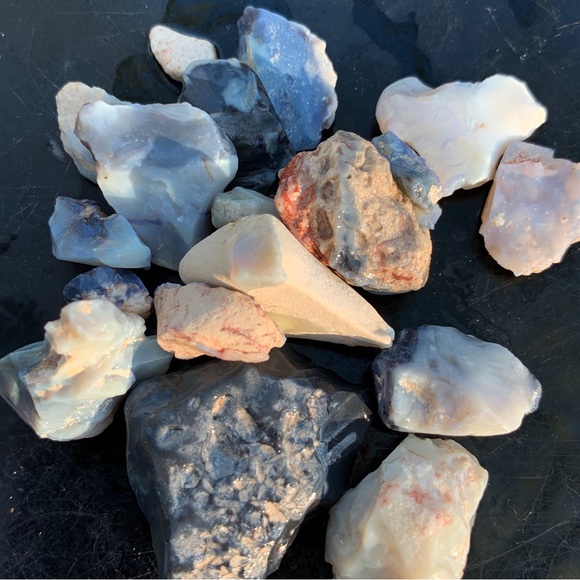 162.5 Carats Lightning Ridge Potch Opal Rough Lot Lightning Ridge Australia - Picture 8 of 17